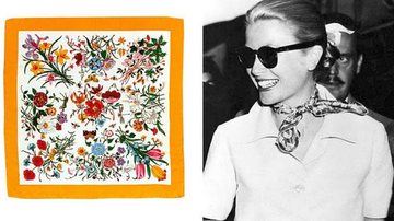 A estampa criada para Grace Kelly em 1966: inspiração - Reprodução