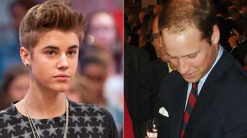 Justin Bieber condena calvície de príncipe William - Getty Images
