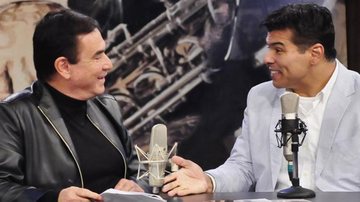 Amaury Jr. entrevista o ator e cantor Mauricio Mattar para seu programa na RedeTV!, SP. - -
