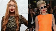 Lindsay Lohan e Lady Gaga - Getty Images