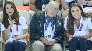 Kate Middleton assiste às competições de nado sincronizado na Olimpíada - Grosby Group