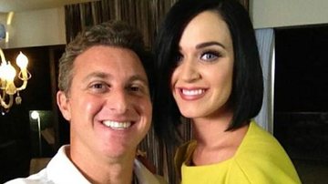 Luciano Huck e Katy Perry - Divulgação / Globo