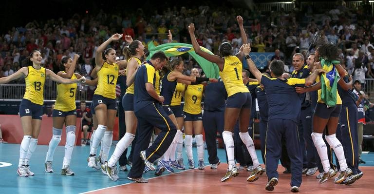Seleção brasileira de vôlei feminino é bicampeã olímpica - Reuters