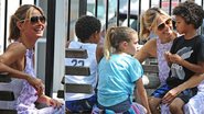 Heidi Klum se diverte com os filhos por Nova York - Splash News splashnews.com