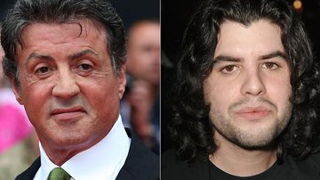 Sylvester Stallone e o filho Sage, morto em julho - Getty Images