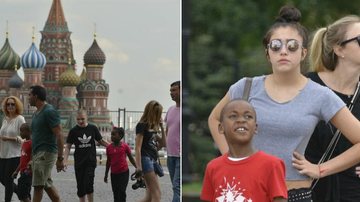 Filhos de Madonna visitam o Kremlin - Grosby Group