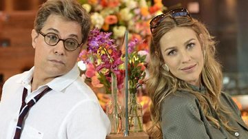 Felipe (Edson Celulari) e Vânia (Luana Piovani) - Reprodução / TV Globo