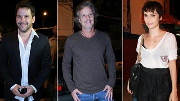 Murilo Benício, Marcello Novaes e Débora Falabella - Dilson Silva/AgNews