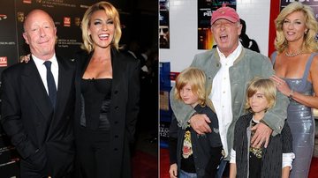 Tony Scott com Donna W. Scott e seus dois filhos - Getty Images