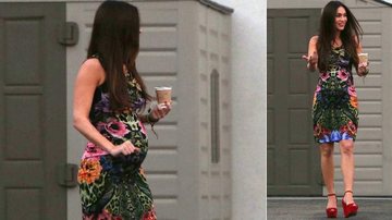Megan Fox exibe barriguinha de gestação - Grosby Group