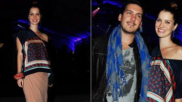 Nathalia Dill e o namorado Caio Sóh vão ao show do Maroon 5 - Celso Akin / Photo Rio News