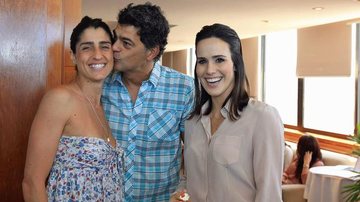 Fernanda Pontes, Du Moscovis, e sua eleita, Cynthia Howlett, abrilhantam lançamento de iogurte e falam sobre boa alimentação durante café da manhã, no Rio. - -