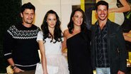 Felipe Solari, Laura Neiva, Carolina Ferraz e José Loreto - Celso Akin / Foto Rio News