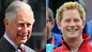 Príncipe Charles e seu filho Harry - Getty Images