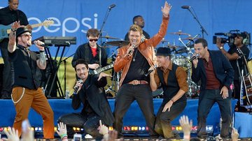 Backstreet Boys se apresentam no programa 'Good Morning America' - Getty Images