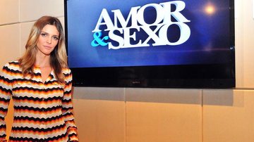 Fernanda Lima é a apresentadora de 'Amor e Sexo' - TV Globo/ João Miguel Júnior