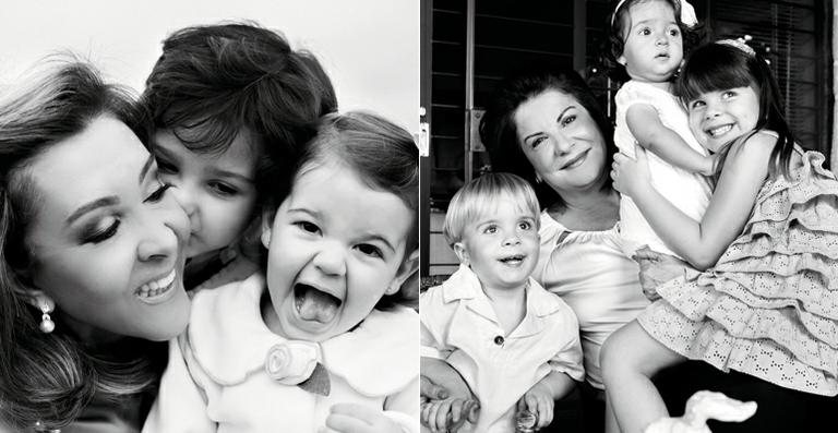 Imagens da fotógrafa Mari Camargos, que registra a relação das novas vovós e seus netos nos dias de hoje - Divulgação