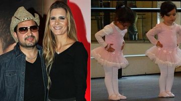 Luciano Camargo e Flávia Fonseca: orgulho das pequenas Helena e Isabella - Manuela Scarpa/Foto Rio News e Instagram/Reprodução