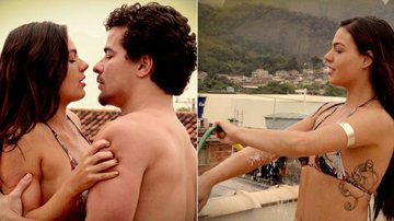 Suelen (Ísis Valverde) e Leandro (Thiago Martins): relembrando os bons tempos - TV Globo/Divulgação