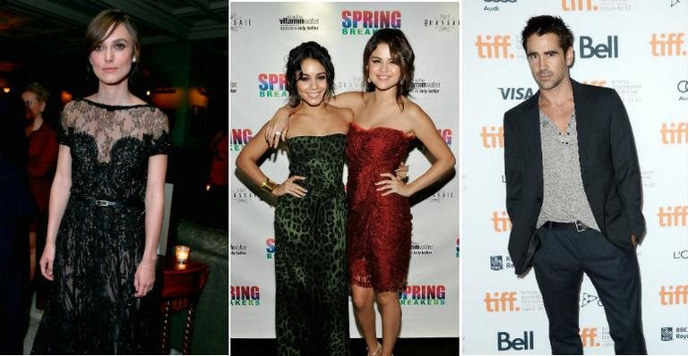 Keira Knightley, Vanessa Hudgens, Selena Gomez e Colin Farrell: brilho no Festival de Toronto - Getty Images