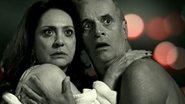 Muricy (Eliane Giardini) e Leleco (Marcos Caruso) - Reprodução / TV Globo