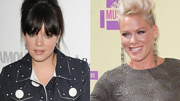 Lily Allen e Pink - Getty Images