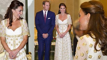 Kate Middleton com o marido, o Príncipe William - Getty Images