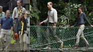 Kate Middleton e Príncipe William praticam arvorismo na Ásia - Reuters