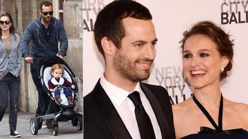 Natalie Portman, Benjamin Millepied e Aleph - Grosby Group/Getty Images