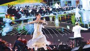 Bailarina faz coreografia para música de Villa- Lobos tocada pela OSB nos 40 anos do Projeto
Aquarius. - André Muzell/AgNews