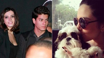 Arthur Aguiar dá cachorrinho de presente para Giovanna Lancellotti - Felipe Panfili / AgNews; Reprodução / Instagram