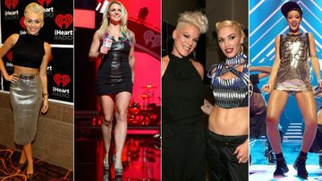 Miley Cyrus, Britney Spears, Pink, Gwen Stefani e Rihanna - Getty Images
