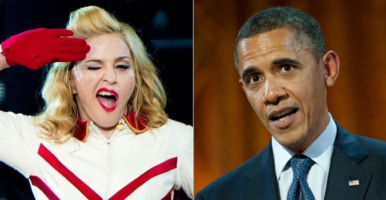 Madonna pede votos para Barack Obama em show - Getty Images