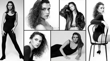 Victoria Beckham aos 18 anos: ela começou como modelo e hoje é uma estilista prestigiada, admirada até por Karl Lagerfeld, da Chanel - Foto-Montagem