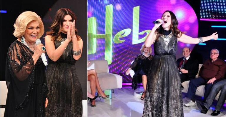 Hebe e Laura Pausini - Divulgação/ RedeTV!