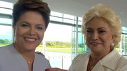 Dilma Rousseff e Hebe Camargo - Divulgação/ Rede TV!