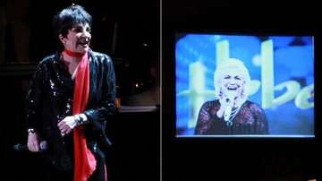 Liza Minnelli homenageia Hebe Camargo durante show no Rio de Janeiro - Thyago Andrade / Foto Rio News
