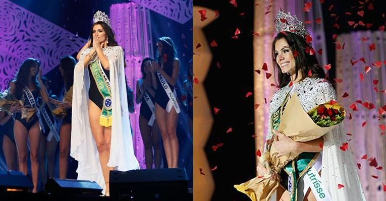Gabriela Markus é eleita Miss Brasil 2012 - Reprodução / Band