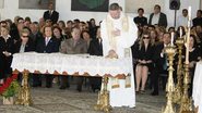 Padre Marcelo Rossi reza missa para Hebe Camargo - Francisco Cepeda/AgNews