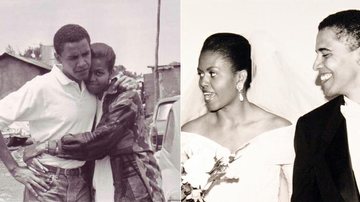 Barack Obama e Michelle mostram fotos antigas no dia do aniversário de casamento - Reprodução / Twitter
