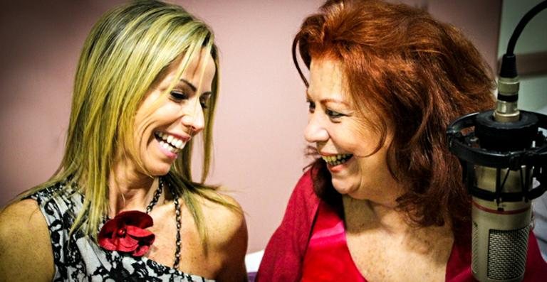 Beth Carvalho grava canção com a sobrinha, Luciana, direto do hospital - Divulgação