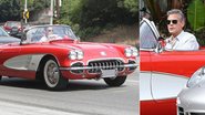 George Clooney dirige charmoso Corvette em Los Angeles, Estados Unidos - The Grosby Group