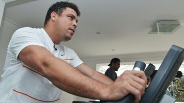 Ronaldo no quadro 'Medida Certa', do 'Fantástico' - TV Globo / Reinaldo Marques