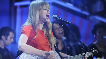 Taylor Swift no 'TV Xuxa' - Rede Globo/ Estevam Avellar