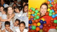 Luana Piovani faz festa para crianças de Instituto - Cleomir Tavares / Divulgação