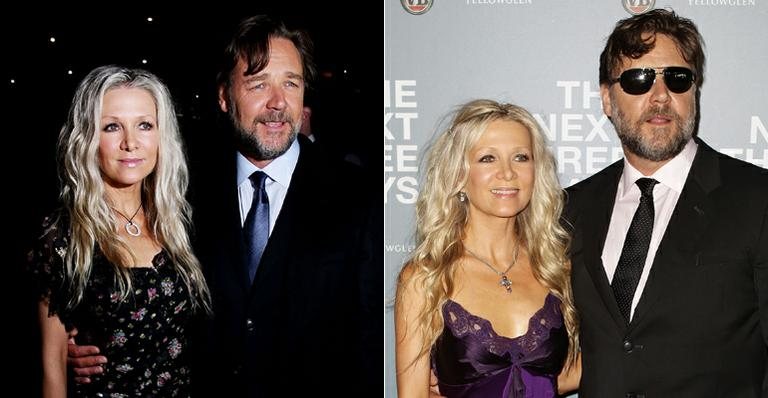 Russel Crowe e Danielle Spencer - Getty Images