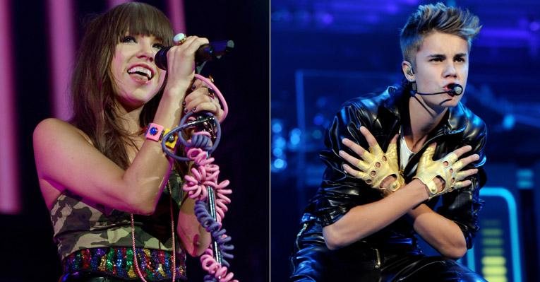 Carly Rae Jepsen e Justin Bieber - Getty Images