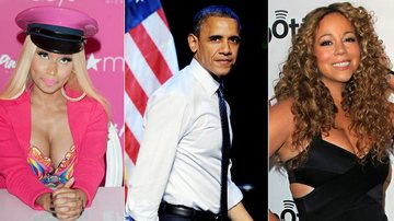Nicki ou Mariah? De que lado está Barack Obama? - Getty Images