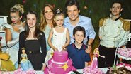 Com a primogênita e a eleita, Suzana, o apresentador faz festa dupla para os filhos em São Paulo. - João Passos/ Brasil Fotopress