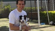 Celso Portioli adota filhote do cão Fenômeno, o cachorro Rabito da novela Carrossel - Divulgação